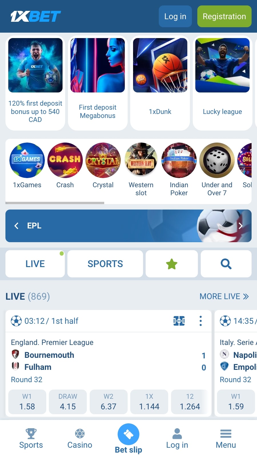 1xbet