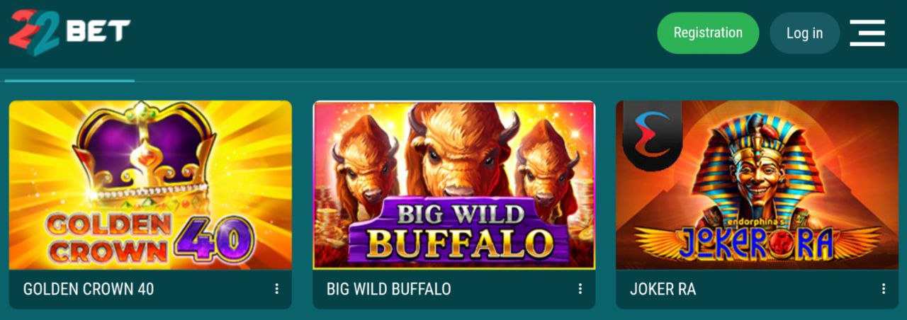 22bet app bonuses