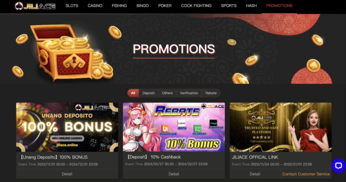 Jiliace welcome bonus offer