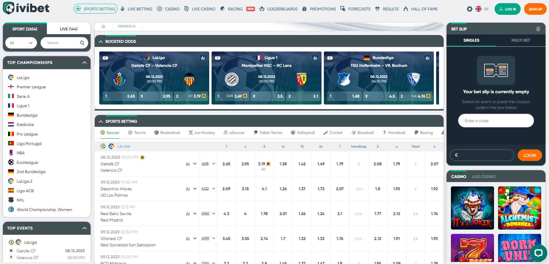 Ivibet sports