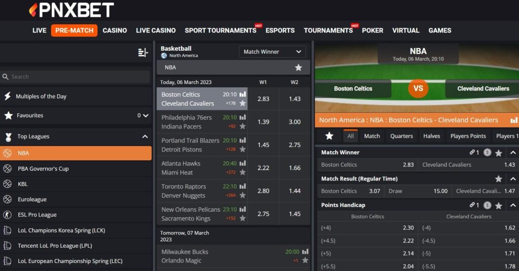 pnxbet sports betting