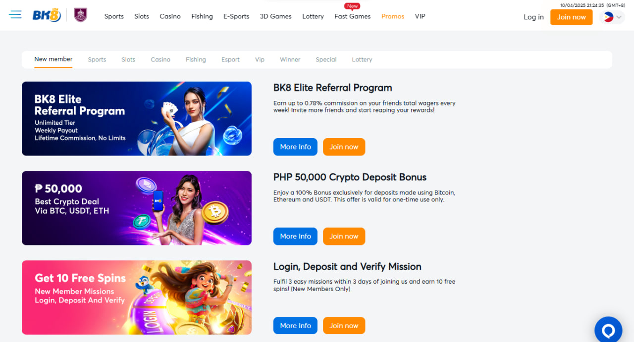 BK8 Sport Bonuses en