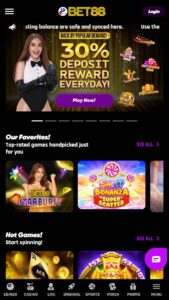 Bet88 Casino games 