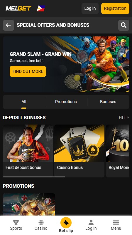 MelBet bonuses